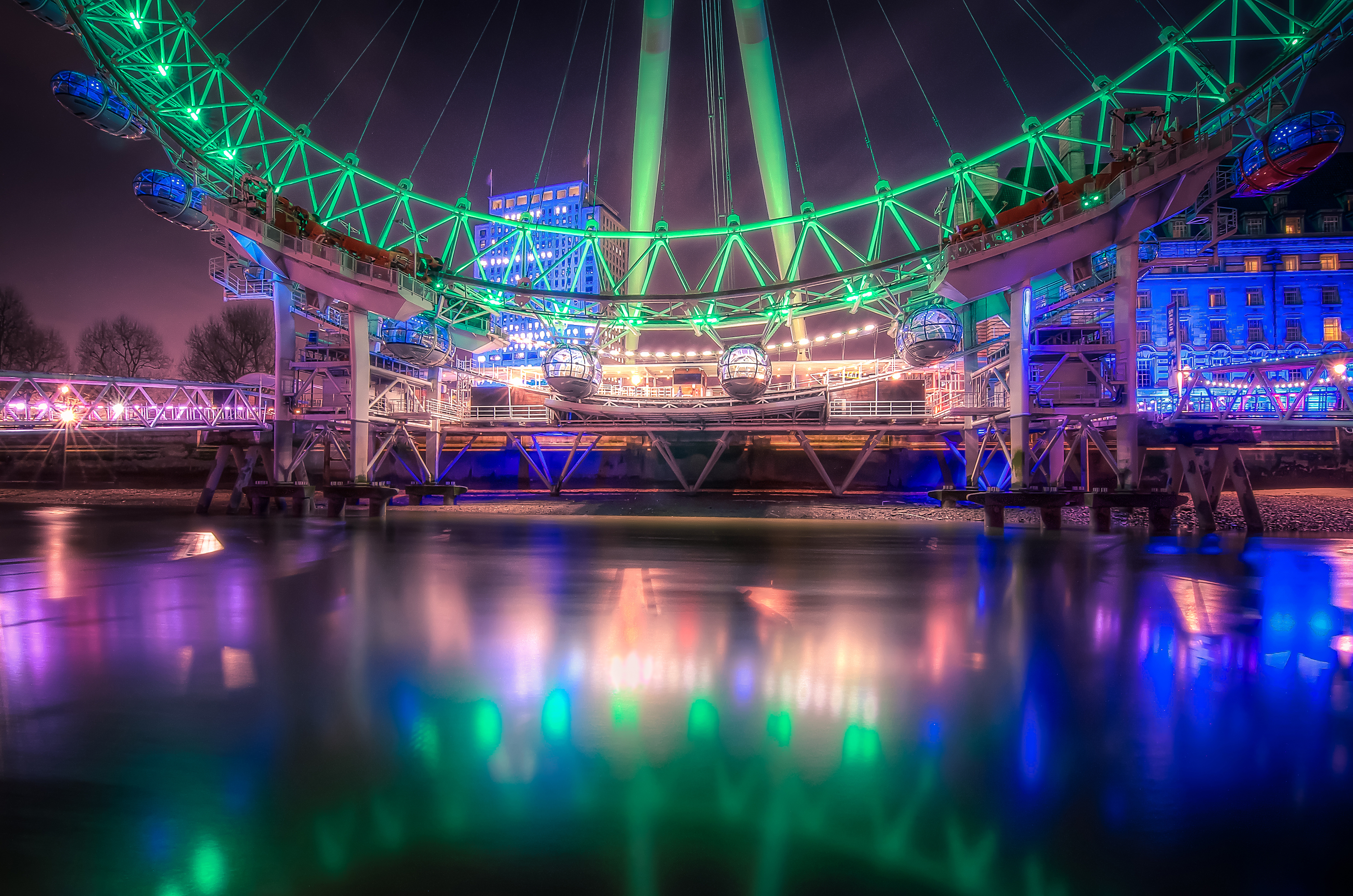 london eye st patricks day 2025